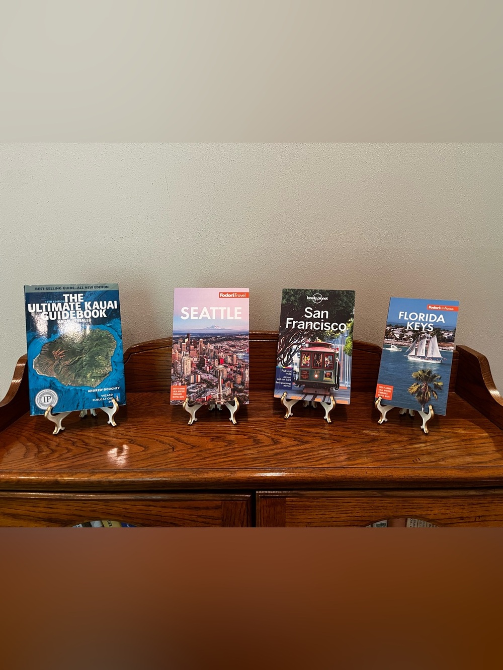 Travel Books-Lot Of 4: Kauai, Seattle, San Francisco, Florida Keys